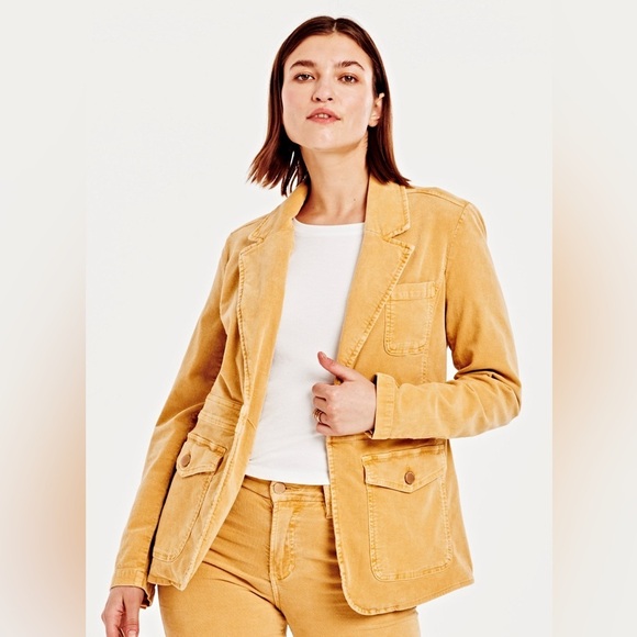 Dear John Heather Jacket in Sunset Gold - Cotton Sz. Small - Picture 1 of 11